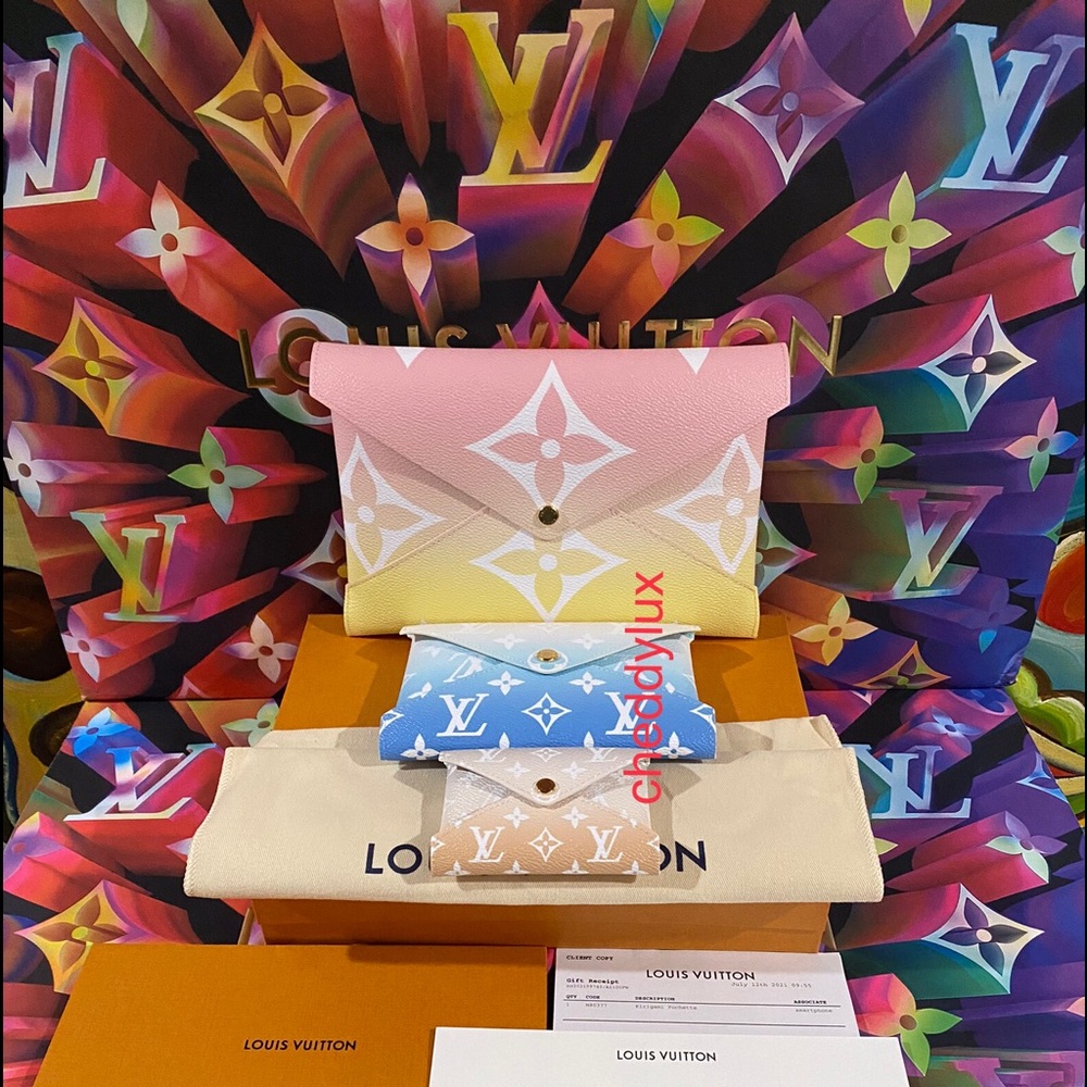 ⛱🏊🏼‍♀️Authentic Brand NEW Louis Vuitton Limited Edition Kirigami Set Pochette - Picture 2 of 14